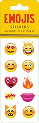 Emojis Sticker Set (6 Different Sheets of Stickers!), 2 1/2 x 7 1/8