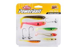 Berkley Pro Pack Jig Minnow Dark Water, Kit, Colori Misti