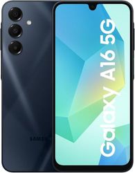 Samsung Galaxy A16 5G Smartphone zonder abonnement, mobiele telefoon met Android, 50 MP-hoofdcamera, 16,91 cm/6,7 inch display, 128 GB, Blue Black, 2,5 jaar fabrieksgarantie [exclusief bij Amazon]