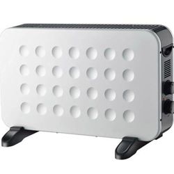 Levitantes Convector, 2000 W, wit/zwart, afbeelding