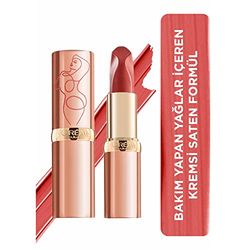 L’Oréal Paris Rossetto Nude Color Riche Les Nus, Per labbra morbide e nutrite, Colore intenso, 176 Irreverent