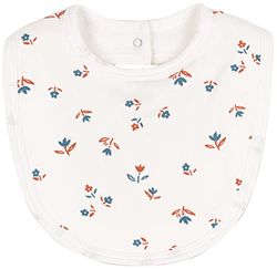 Petit Bateau babero para Unisex bebé, Blanco Marshmallow / Multicolor, Talla única