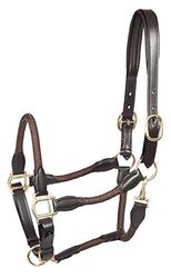 PFIFF 102551 Licol en cuir 'Lina', marron XFull