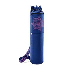 STOTT PILATES Bolsa de Lona para Esterilla de Yoga y Pilates (Azul), 70 cm