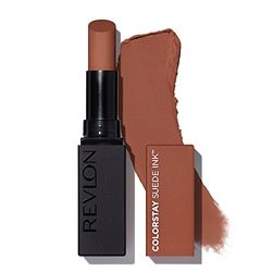Revlon, ColorStay Suede Ink, Rossetto Finitura Opaca Colore Vibrante Formula Cura & Vegan Infuso Vitamina E, N°004 Pure Talent, 2,55 g