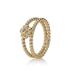 Pandora Damesring Gold 14k 150108PSA, E-mail,