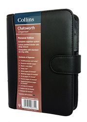 Collins Chatsworth Personal Organiser Week to View 2019 Diary - Black