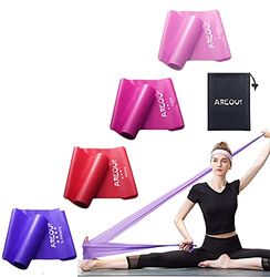 Rehabilitering och hemträning, motståndsbands-kit, fysioterapi, pilates, träningsband, latexfritt gummiband