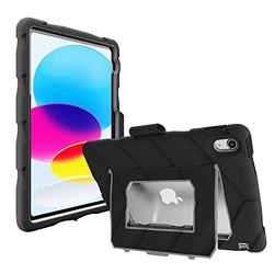 Gumdrop Hideaway iPad-hoes met standaard past ALLEEN iPad 11e generatie | A16| & 10e generatie (10,9) inch robuust schokbestendig betrouwbaar en valgetest voor kinderen K-12 studenten leraren