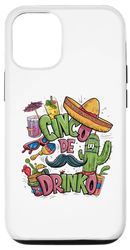 Carcasa para iPhone 15 Pro Cinco De Drinko Fiesta Squad Fiesta Mexicana Cinco De Mayo