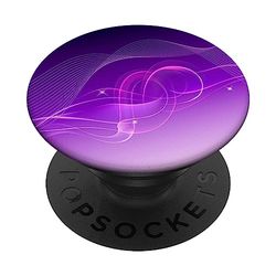 Purple PopSockets para mujer elegante púrpura PopSocket púrpura PopSockets PopGrip Intercambiable