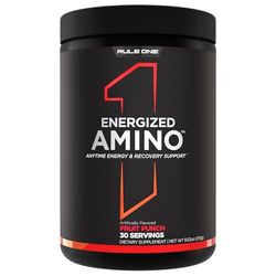 Rule One Energized Amino, Fruit Punch - 270g
