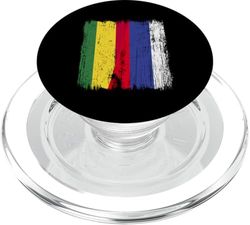 Bolivia Rusia Media Bandera Boliviana Jersey Ruso PopSockets PopGrip para MagSafe