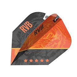 TARGET Raymond Van Barneveld Rvb Gen 4 Pro Ultra-Plumas para Dardos, Unisex, Naranja y Negro, Ten-X