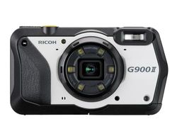 RICOH Cámara Digital Industrial Resistente G900 SE II con Carcasa Resistente al Agua, Polvo, Golpes y Productos químicos, función Webcam, cámara memo y Funciones de Seguridad de contraseña