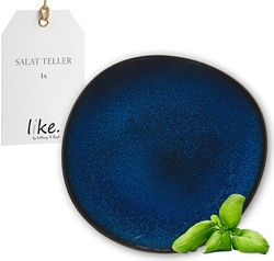 Like by Villeroy & Boch 1042612640 Prato de pequeno-almoço, azul, 23,5 x 23 x 2,6 cm