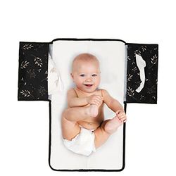 3 in 1 Changing pack Romantic Leaves Black