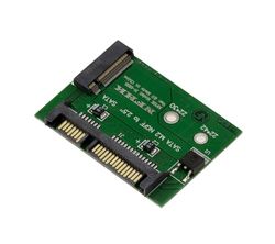 KALEA-INFORMATIQUE M.2 naar SATA Half Slim Adapter voor SSD M2 NGFF B Key SATA