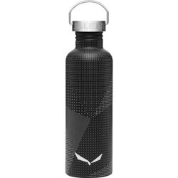 Salewa Aurino roestvrij staal 1,0L fles, black out/stippen, UNI