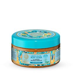 Natura Siberica Esfoliação corporal Oblepikha e mel - 300 ml