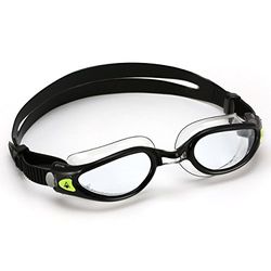 Aqua Sphere uniseks gogle pływackie Kaiman Exo, czarne i przezroczyste, jeden rozmiar