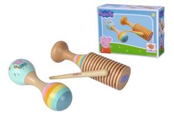 Peppa Pig Maraca und Ratsche Set