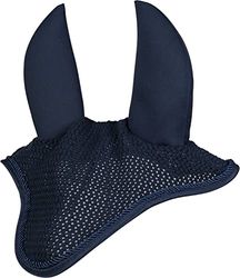 HKM Masques Anti-Mouches pour Cheval avec contrôle du Bruit Bleu