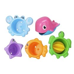 WELL HOME MOBILIARIO & DECORACIÓN- Ensemble de Salle de Bain WATERWOLD Design 5 pièces, WH14722, Multicolore, 23x5x29