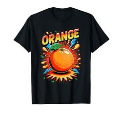 90s Vintage Orange Oranges Maglietta