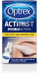 Optrex Actimist Eye Spray, 10ml, Eye Spray, Itchy Eyes, Watery Eyes, Dry Eyes, Eyelid Cleanser, Anti Allergy, Fast, Long-Lasting Relief, Eyes, Irritations and Inflammations