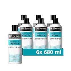 TRESemmé Hydrate & Purify Conditioner with hyaluronic acid & white clay for greasy hair 6x 680 ml