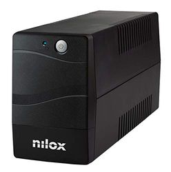 Nilox NXGCLI6001X5V2 Line Interactive UPS continuïteitsgroep, 600 VA/420 W, LED-display
