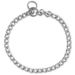 CHAPUIS SELLERIE SLA081 Collar estrangulador de perro - Acero cromado - Diámetro 4 mm - Largo 61 cm - Talla XL