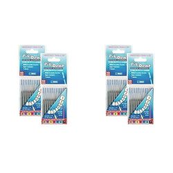 Pikdent Scovolini Interdentali - Anima In Acciaio Rivestito E Setole In Tynex - Misura 1 Grigio 0,4 Mm Cilindrico - 20 Scovolini (Confezione da 2)