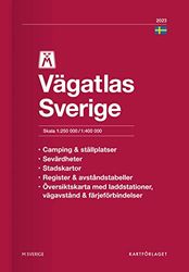 Vägatlas Sverige: Skala 1:250 000/1:400 000