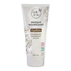 Belle&Bio - Masque Nourrissant Cheveux aux 5 huiles et à l'actif breveté Certifié Bio 200 ml