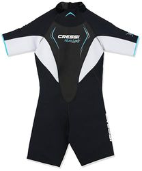 Cressi Altum Lady Shorty Wetsuit - 3 mm Neoprene Shorty Wetsuit
