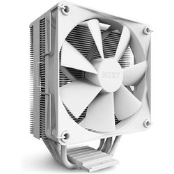 NZXT T120 CPU Air Cooler - RC-TN120-W1 - CPU Liquid Cooler - Tuyaux conducteurs en cuivre - Fluid Dynamic Bearings - Compatibilité AMD et Intel - Blanc