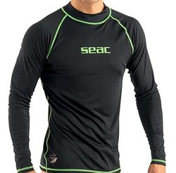Seac T-Sun Long, Rashguard voor Zwemmen, Surfen, Duiken, UV-bescherming