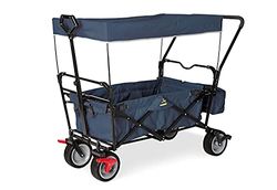 Pinolino 238021 Jump vouwwagen Paxi Dlx Comfort met rem, zonnekap, draagtas, comfortabele drukgreep, lading 70 kg, marineblauw