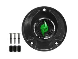 Accossato Tapón de gasolina con trinquete verde para Suzuki V-Strom (650cc) 2016