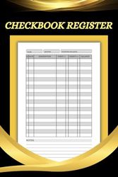 Check Registers For Personal Checkbook: Check Payment and Deposit Register/Log Book for Small Business/ Track Payments, Finances, Deposits, Debit/ 20 ... Account Transaction/ Check Ledger Notebook