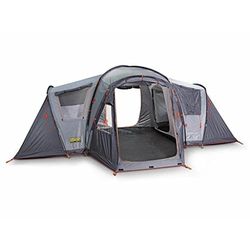 BERTONI TENDE | VIS a VIS 6 VIP, Tenda da Campeggio a Catino Unico Integrato, 6 Posti, Altezza Interna Massima 223 cm, Colore Grigio