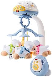VTech - Projetor de conta ovelhinhas, brinquedo de berço para bebé, mais de 70 anas, músicas, sons e frases, inclui controlo remoto (3480-503322), multicolorido, 0-24 meses