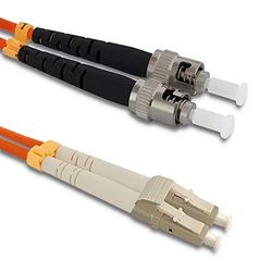 Qoltec Optic Patchcord LC/UPC - ST/UPC | Multiläge | 50/125 | OM2 | Duplex | 2 m