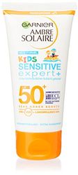 Garnier Ambre Solaire Latte solare per bambini/bambini Extra impermeabile/SPF 50+, 1 confezione - 50 ml (la confezione può variare)