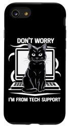 Carcasa para iPhone SE (2020) / 7 / 8 Cat Don't Worry I'm From Soporte técnico Asistencia de expertos Diversión