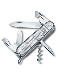 Victorinox Taschenmesser Spartan (12 Funktionen, Klinge, Korkenzieher, Dosenöffner, Kapselheber, Pinzette)