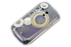 thematys® Samsung Galaxy S3 Mini Camera I8190 / i8200 Leva Camera Behuizing Harde Hoes Retro