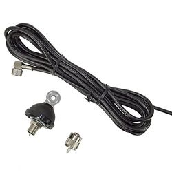 De PNI FC27-kabel en de Butterfly-antennehouder bevatten de plug PL259